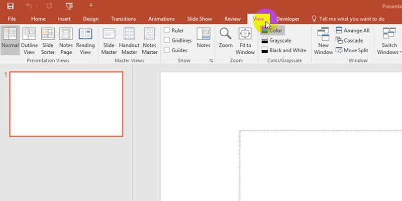 view notes in powerpoint during presentation