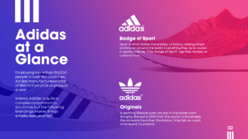 vagón Aplicando Hacia arriba Adidas Presentation Design Portfolio | SlideGenius