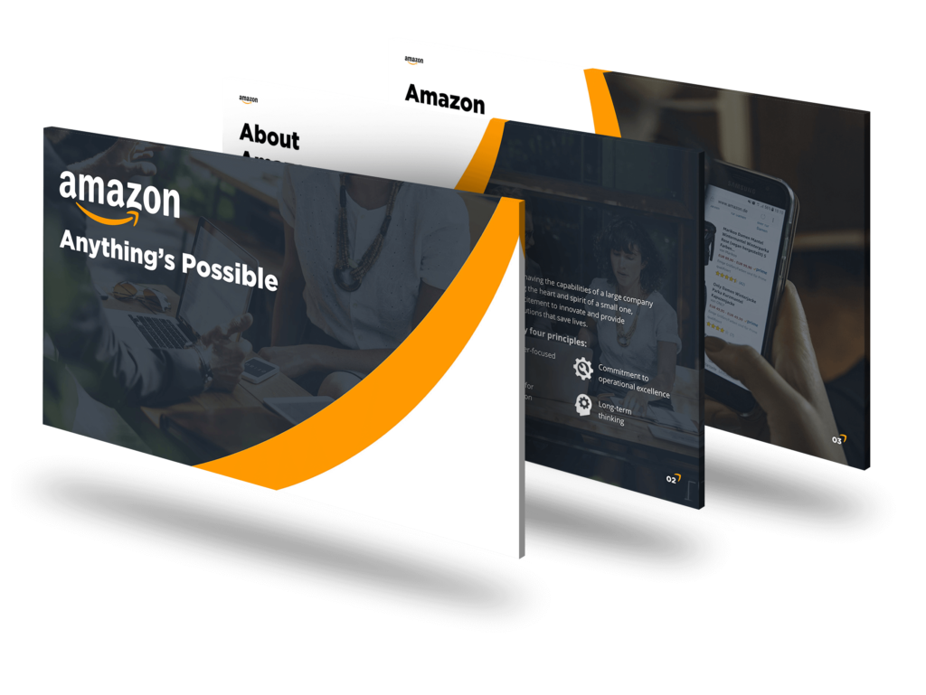 Amazon Corporate Presentation Design Services SlideGenius