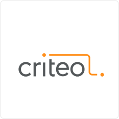 Logo of Criteo, featuring the word 