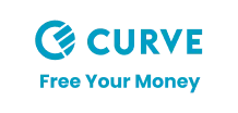 The logo of Curve features a blue icon and the text 